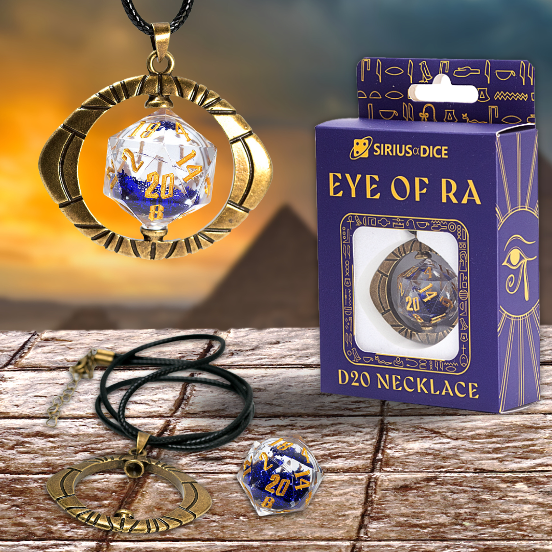 Eye Of Ra D20 Necklace image 0